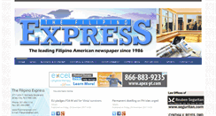 Desktop Screenshot of filipinoexpress.com